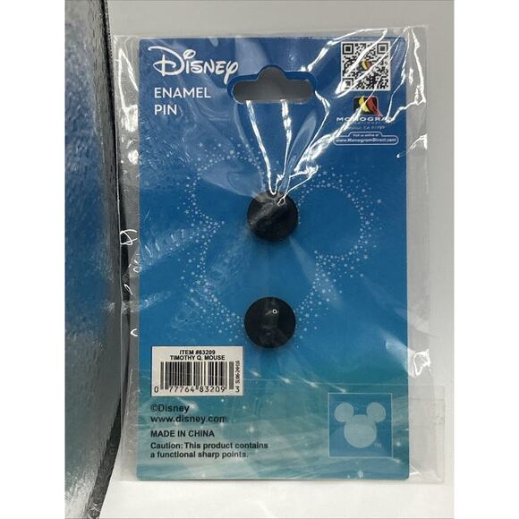 Disney Dumbo Timothy Collectible Enamel Pin 2.25" PALM Exclusive - Picture 3 of 3